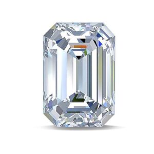 Emerald cut diamond